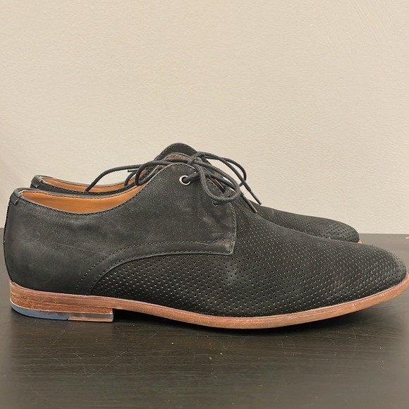 ALDO Mens Formal Shoes Black Ogeaire size 7 - Picture 5 of 11